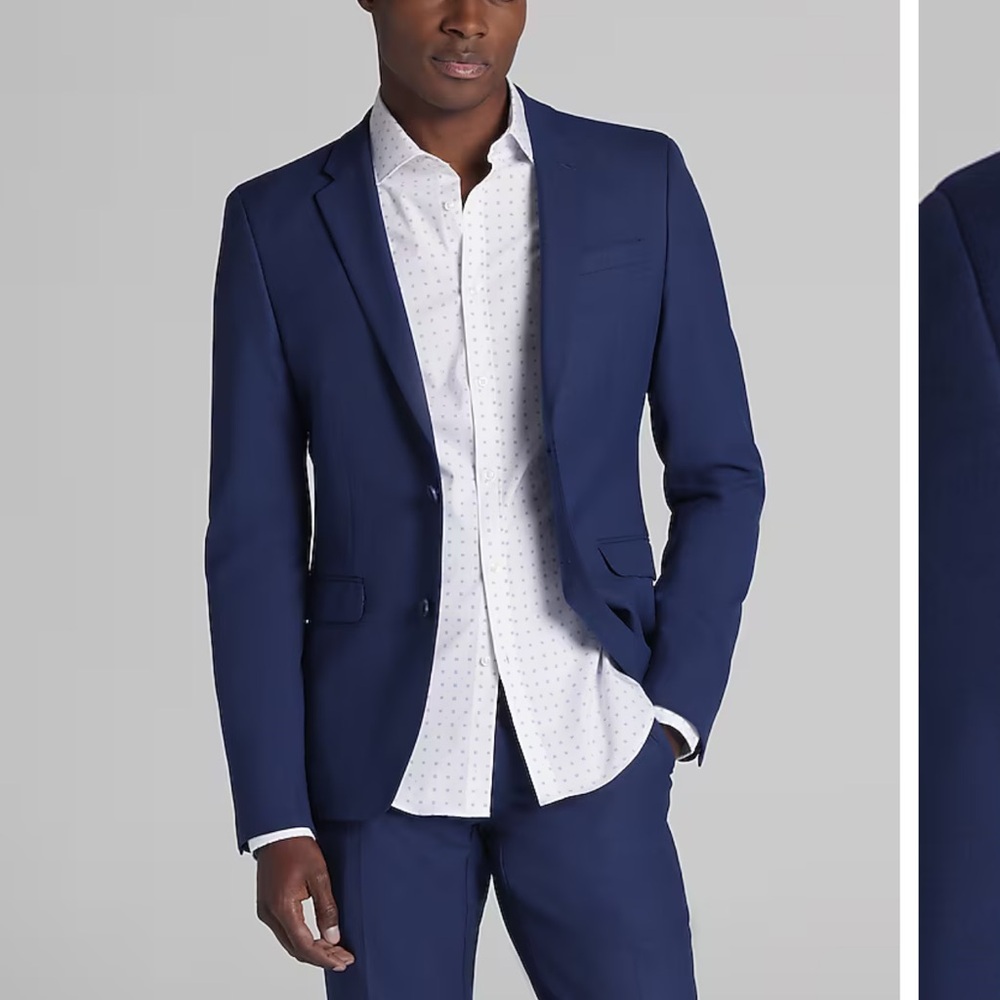 Men’s Warehouse Egara Navy Suit Jacket